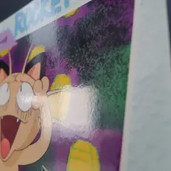 Pokemon Carddass Bandai Anime Collection Meowth #48 1998 Japanese Vending Card - Image 3