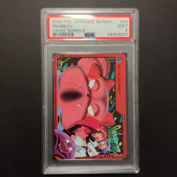 Pokemon Carddass Bandai Anime Collection Snubbull Arbok #40 PSA 9 Series 2 Card - Image 1