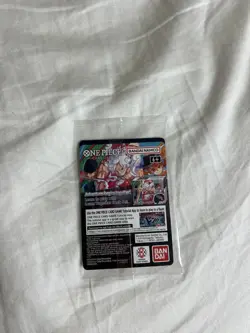 One Piece CCG Monkey D Luffy College Basketball US Voyage Promo Card - Image 2