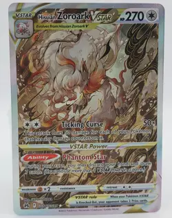 Pokemon Card Hisuian Zoroark VSTAR GG56/GG70 Full Art Alt Rare Crown Zenith - Image 1