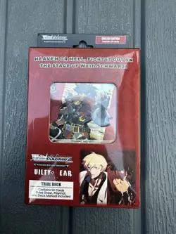 Bushiroad Weiss Schwarz Guilty Gear Strive 50 Card Trial Deck English SEALED - Image 1