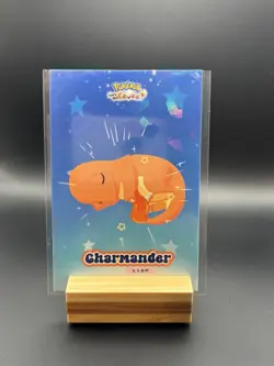 Let's Go Eevee Database Holo Peru Card: Sleeping Charmander - Image 1