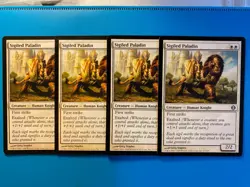 MTG 4x Sigiled Paladin # 27 Shards of Alara Modern Magic the Gathering x4 NM - Image 1