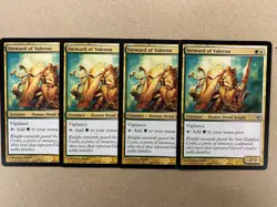 MTG 4x Steward of Valeron # 198 Shards of Alara Pauper Magic the Gathering x4 NM - Image 1