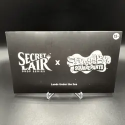 Secret Lair Spongebob Lands Under the Sea Non-Foil Edition Brand New Sealed - Image 1