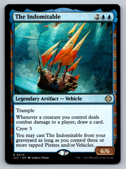 The Indomitable R 0075 the Lost Caverns of Ixalan Regular - Image 1