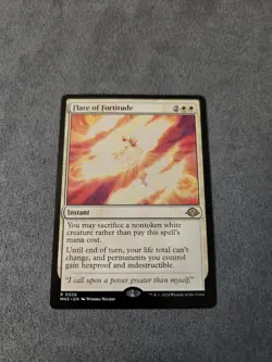 Flare of Fortitude Modern Horizons 3 Rare White Instant Regular MTG #26 - Image 1