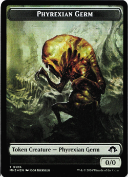 Phyrexian Germ / Snake Double-Sided Token (FOIL) - [Modern Horizons 3] MTG 💀 - Image 3