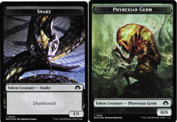 Phyrexian Germ / Snake Double-Sided Token (FOIL) - [Modern Horizons 3] MTG 💀 - Image 4