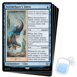 STORMCHASER'S TALENT X4 Bloomburrow BLB Magic MTG MINT CARD - Image 1