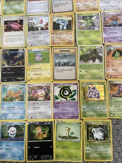 Lot Of 138 Pokemon Trading Cards Rare Rayquaza C LV.X #D Ditto Nidoking 11 - Image 3
