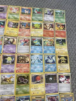 Lot Of 138 Pokemon Trading Cards Rare Rayquaza C LV.X #D Ditto Nidoking 11 - Image 5