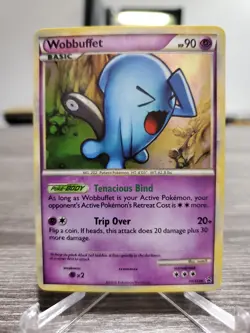 Wobbuffet HOLO RARE HGSS04 Black Star Promo Pokemon NM 2010 - Image 1