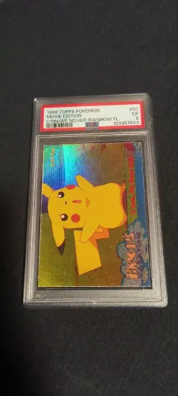 1999 TOPPS POKEMON THE MOVIE EDT 53 MOVIE EDITION C'MON, WE NEED HELP-RAINBOW FO - Image 1