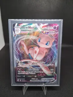 Pokemon TCG Mew VMAX Fusion Strike 114/264 Holo Ultra Rare - Image 1