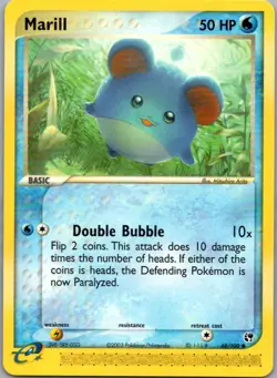 Marill 68/100 Common Sandstorm Pokemon Near Mint - Image 1