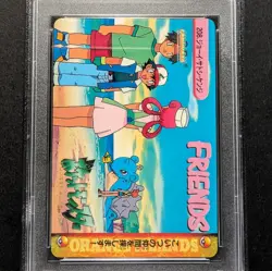 Nurse Joy Lapras Pokemon Carddass Bandai Anime Collection PSA 10 #208 - Image 3