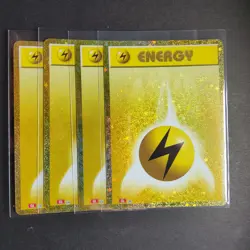 Japanese Pokemon Classic Collection Lightning Energy x4 US SELLER PACK FRESH LIG - Image 1