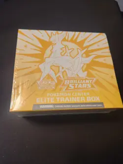 Brilliant Stars Pokemon Center ETB Pokemon TCG Sword & Shield Elite Trainer Box - Image 1