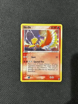 Pokemon TCG Ho-Oh 27/115 EX Unseen Forces Holo Rare LP Condition - Image 2