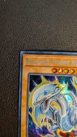 Blue-Eyes White Dragon - MP22-EN266 - Prismatic Secret Rare - 1st Edition NM Yug - Image 2