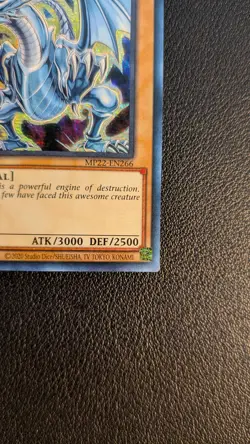Blue-Eyes White Dragon - MP22-EN266 - Prismatic Secret Rare - 1st Edition NM Yug - Image 4