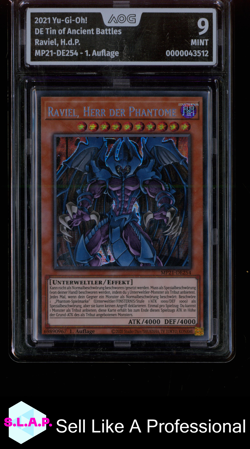 RAVIEL, H.D.P. YU-GI-OH! 2021 MP21-DE254 TIN OF ANCIENT BATTLES AOG 9 - Image 1