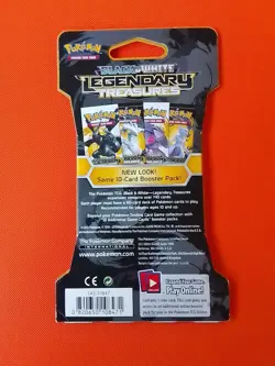Pokemon TCG Black and White Legendary Treasures Sleeved Booster Pack Sealed - Image 2