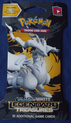 Pokemon Black and White Legendary Treasures Sleeved Pack Reshiram - Image 1