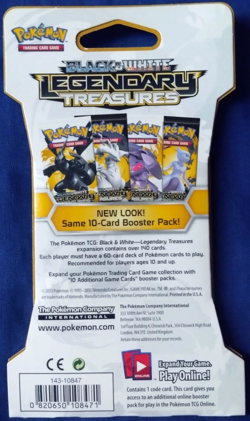 Pokemon Black and White Legendary Treasures Sleeved Pack Reshiram - Image 2