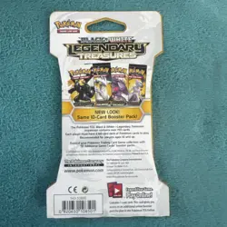 Pokemon Black And White Legendary Treasures Sleeved Pack Mewtwo Art 2013 - Image 2