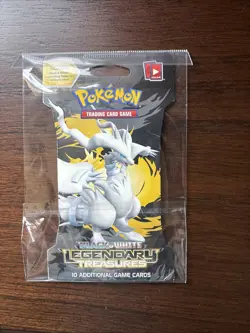Pokemon Black And White Legendary Treasures Sleeved Pack - Image 1