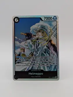 One Piece TCG Helmeppo OP11-092 Foil Super Rare A Fist Of Divine Speed - Image 1