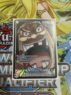 Marshall D Teach OP09-081 Emperors In The New World One Piece English NM - Image 1