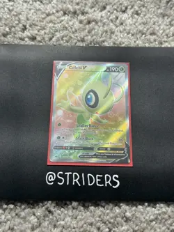 Celebi V (Full Art) 160/198 Swsh06: Sword & Shield - Chilling Reign Holo Pokemon - Image 1