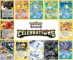 Pokemon Celebrations: Complete Set - Complete your Master Set! Pick your card! - Image 1