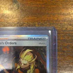 Pokemon : TCG Boss's Orders 265/193 SIR, Paldea Evolved Sv02, NM Condition - Image 3