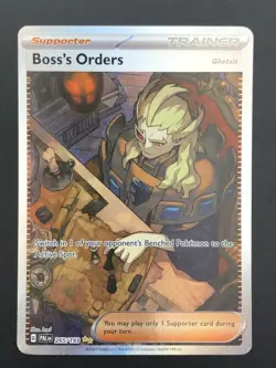 Boss's Orders | 265/193 | SIR Trainer | Paldea Evolved SV02 | Pokemon Tcg - Image 1