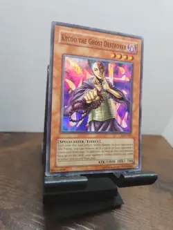 YUGIOH Kycoo the Ghost Destroyer LON-062 Super Rare HP - Image 2