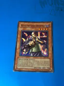 YUGIOH Super Rare Kycoo The Ghost Destroyer LON-062 PLAYED - Image 1