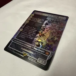 X1 foil borderless Summon: Knights of Round from FIN - Image 1