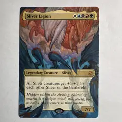 Magic: The Gathering Sliver Legion Legendary Creature Sliver Card WUBRG - Image 1