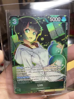 Lim Alt Art Op09 - One Piece Card Game - Emperors In The New World, TCG CCG Mint - Image 2