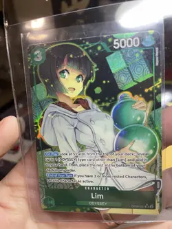 Lim Alt Art Op09 - One Piece Card Game - Emperors In The New World, TCG CCG Mint - Image 3