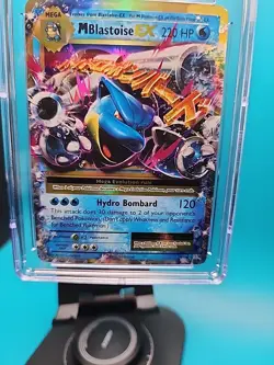 CGC 9 MINT M Blastoise EX 2016 Evolutions 22/108 Holo Pokemon Card - Image 4