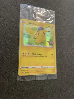 Pokemon/Pokemon GO Prerelease Pikachu Holo Foil Promo Card #028/078 Sealed - Image 2