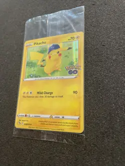Pokemon/Pokemon GO Prerelease Pikachu Holo Foil Promo Card #028/078 Sealed - Image 3