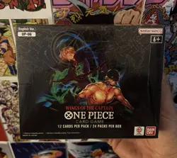 One Piece Card Game OP-06 Wings of the Captain Brand New Sealed Booster box - Image 1
