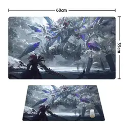 Mirrorjade The Iceblade Dragon YuGiOh Duel Mat TCG CCG Trading Card Playmat - Image 4