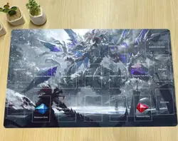 Mirrorjade The Iceblade Dragon YuGiOh Duel Mat TCG CCG Trading Card Playmat - Image 5